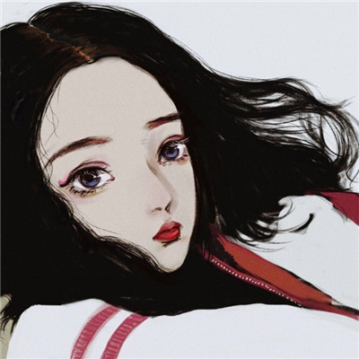 女生头像背影长发唯美图片