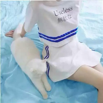 动漫黑白女生头像大全图片