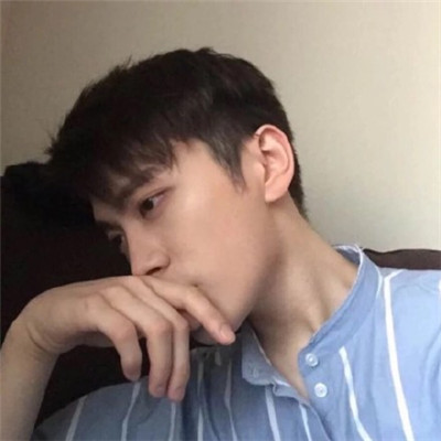2018快手头像头像动漫男生思考图片