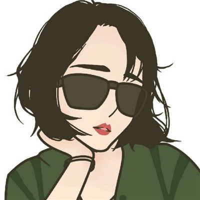 头像女生短发唯美图片