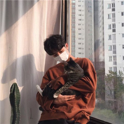 落地窗男生头像