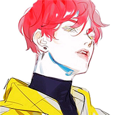 二次元动漫男生唯美黑白头像背影头像图片