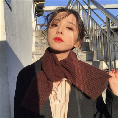 韩版短发头像女生最新图片