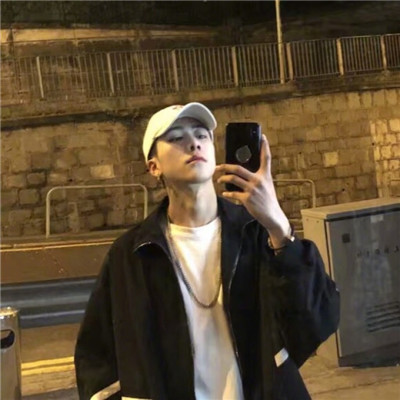 快手头像头像男生落日图片
