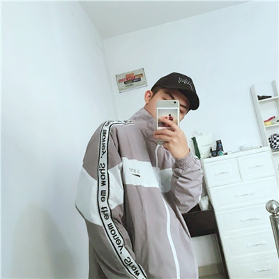 男生手绘简约头像线条图片