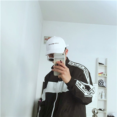 男生手绘简约头像线条图片