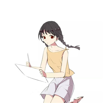 qq牛仔背带裤女生头像图片