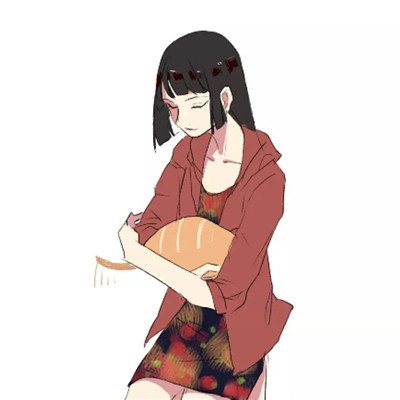 qq牛仔背带裤女生头像图片