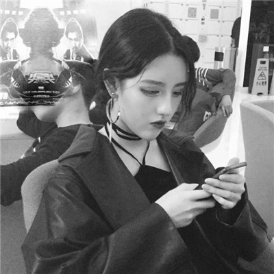 霸气带帽子的女生头像图片