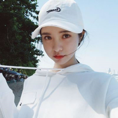 qq女生头像绿色侧面图片