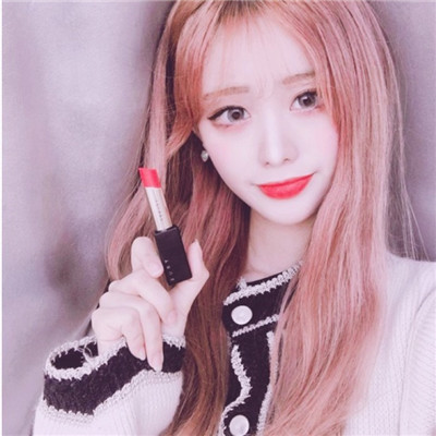 卷发女生侧脸头像女生图片