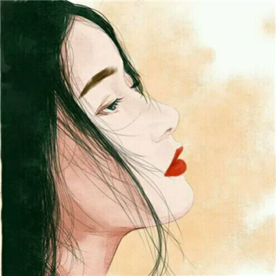 二次元麻花辫女生头像图片