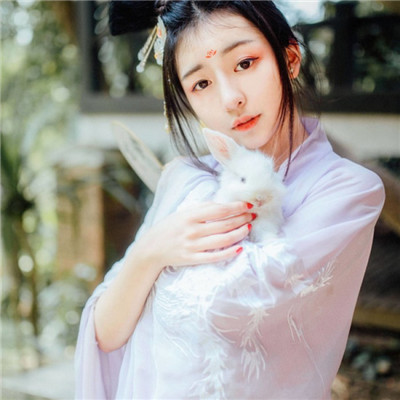 带数字的头像女生头像图片