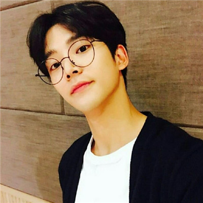 快手头像潮男戴眼镜文艺范可爱萌猫图片高清卡通头像男生头像图片