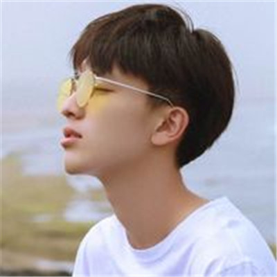 快手头像潮男戴眼镜文艺范可爱萌猫图片高清卡通头像男生头像图片