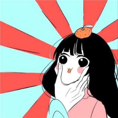闺蜜头像女生漫画图片图片
