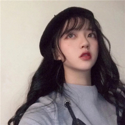 qq女生头像绿色侧面图片