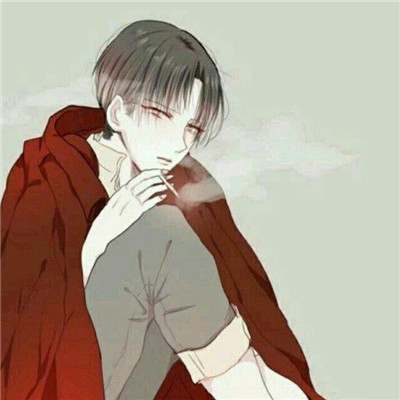 微信头像男沧桑抽烟动漫2018最新男生个人头像扎心动漫版图片