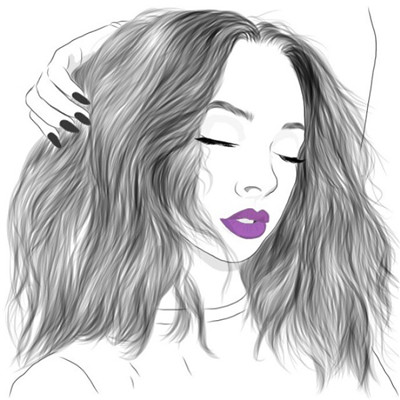 可爱的二次元头像女生图片