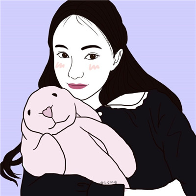 qq女生闺密头像背影图片