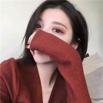 有相框的呆萌女生头像图片