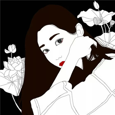 下载女生头像带字图片图片