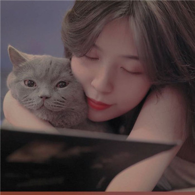 戴复古圆眼镜女生头像图片
