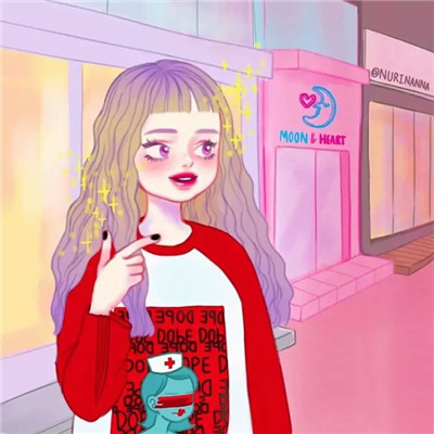 简约动漫图片女生头像图片