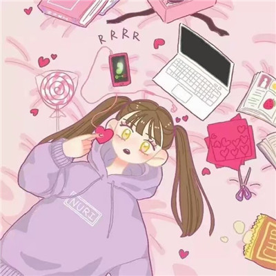 简约动漫图片女生头像