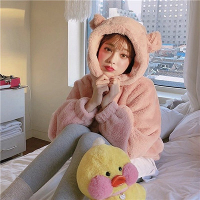 小清新背带裤女生头像图片