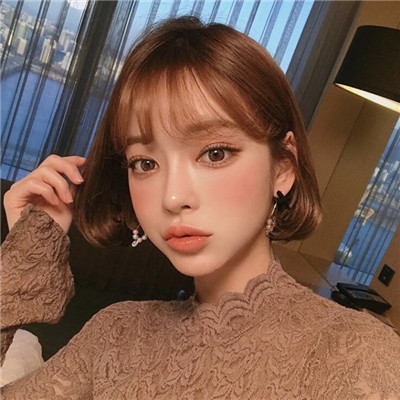 小清新背带裤女生头像图片