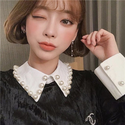 小清新背带裤女生头像图片