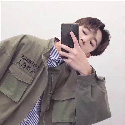 帅哥不露脸的qq男生咖啡杯个性头像图片