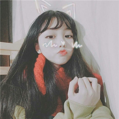 呆萌qq头像女生高清图片