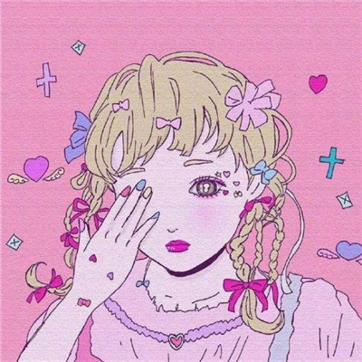 女生头像唯美侧脸短发图片