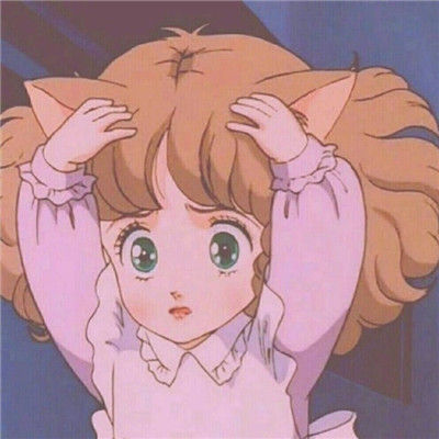 女生头像唯美侧脸短发图片