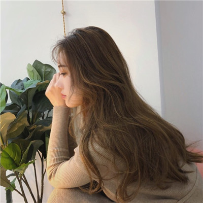 qq头像女生唯美侧颜图片
