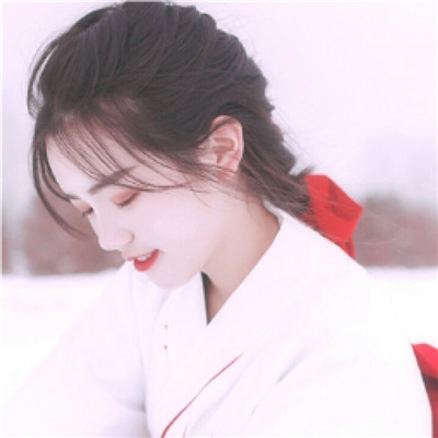 qq头像女生侧影阳光