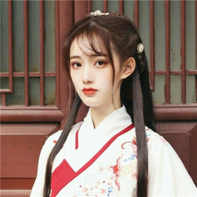qq头像女生侧影阳光图片