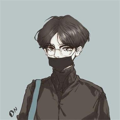 快手头像情侣头像男生手拿花挡脸图片