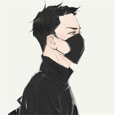 快手头像情侣头像男生手拿花挡脸图片
