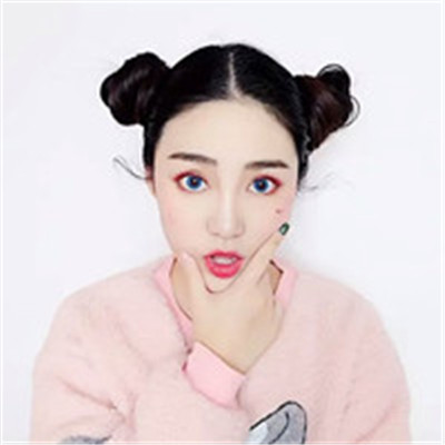 气质素描短发女生头像图片