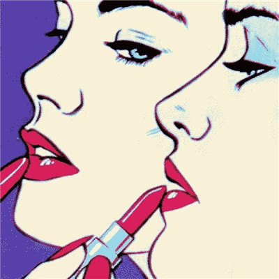 高清头像霸气女生漫画图片