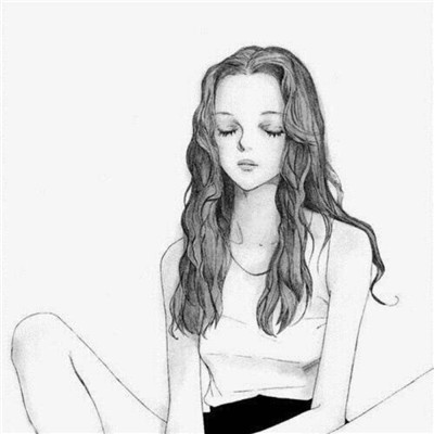 高清头像霸气女生漫画图片