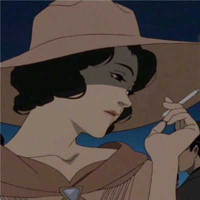 高清头像霸气女生漫画图片