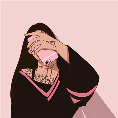 高清头像霸气女生漫画图片