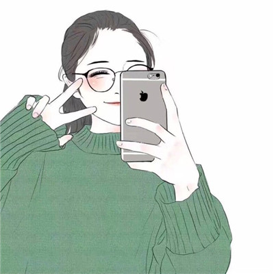 高清头像霸气女生漫画图片