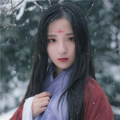 动漫女生头像可爱星空图片