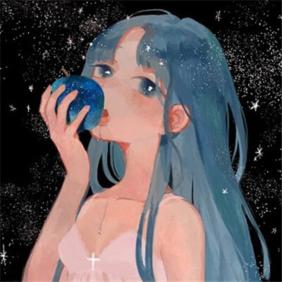 qq头像女生背影晚上图片