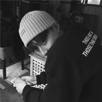 霸气帅气男生头像冰菓图片